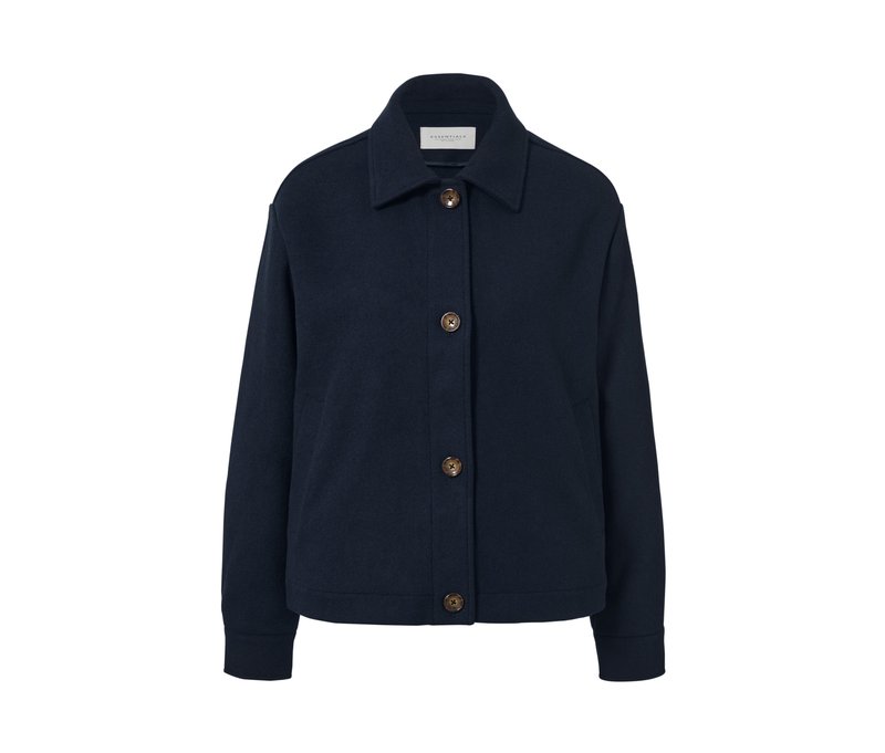 Tchibo - Kurze Übergangsjacke - Damen - Gr. 42 - dunkelblau