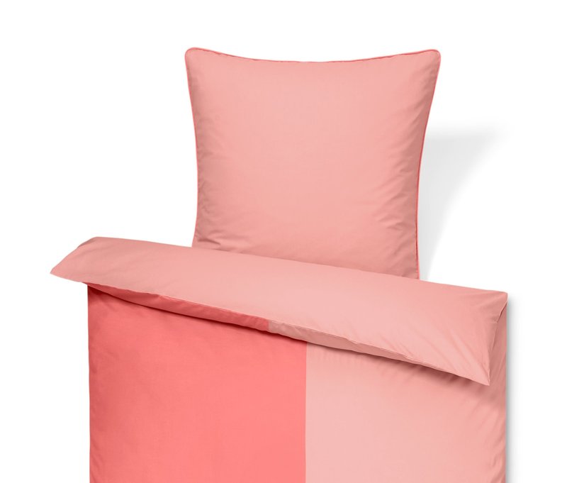 Tchibo - Premium-Baumwoll-Bettwäsche - koralle