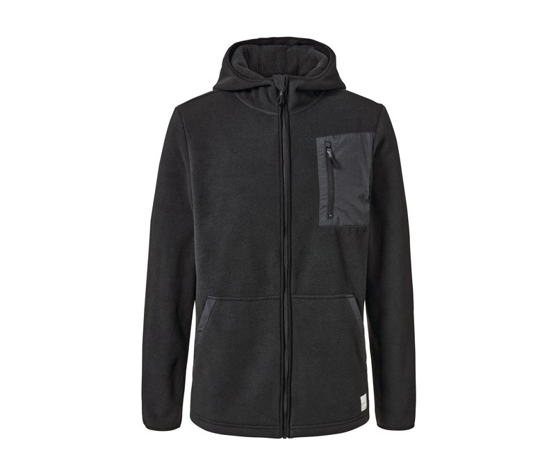 Tchibo - Fleecejacke - Herren - Gr. S - schwarz