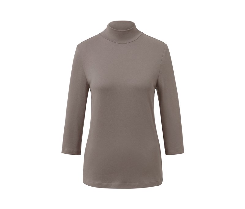 Tchibo - Feinstrickshirt - Damen - Gr. M - taupe