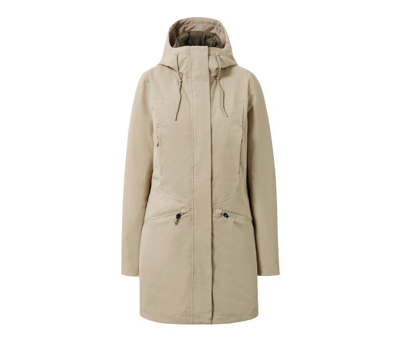 Tchibo - 3-in-1-Outdoormantel - Damen - Gr. 50 - grau