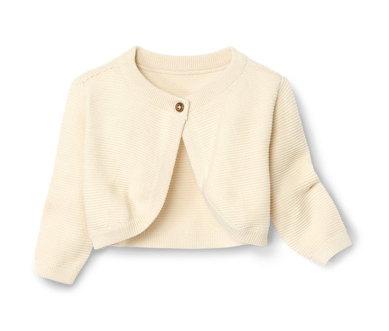 Tchibo - Baby-Strickbolero - Herren - Gr. 110/116 - beige