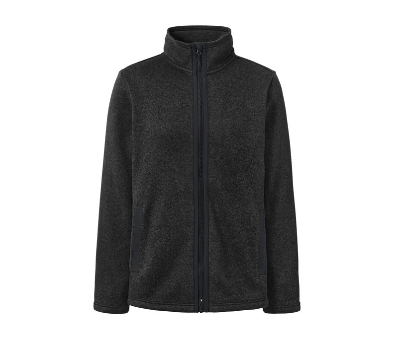 Tchibo - Strickfleece-Jacke - Herren - Gr. M - anthrazit