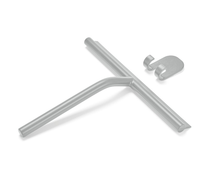 Tchibo - Badwischer mit Wandhalterung - weiß