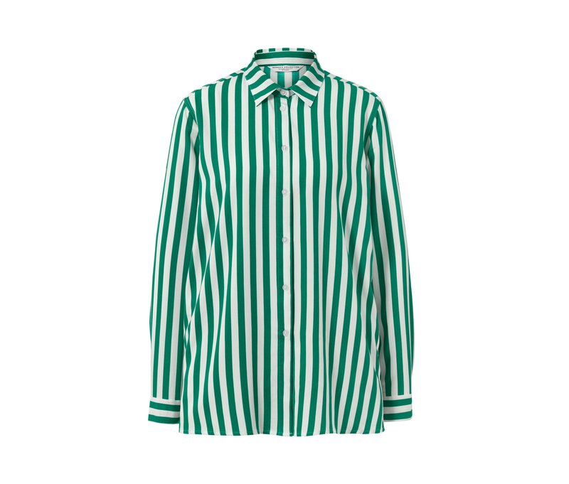 Tchibo - Gestreifte Bluse - Damen - Gr. 48 - weiß/gestreift