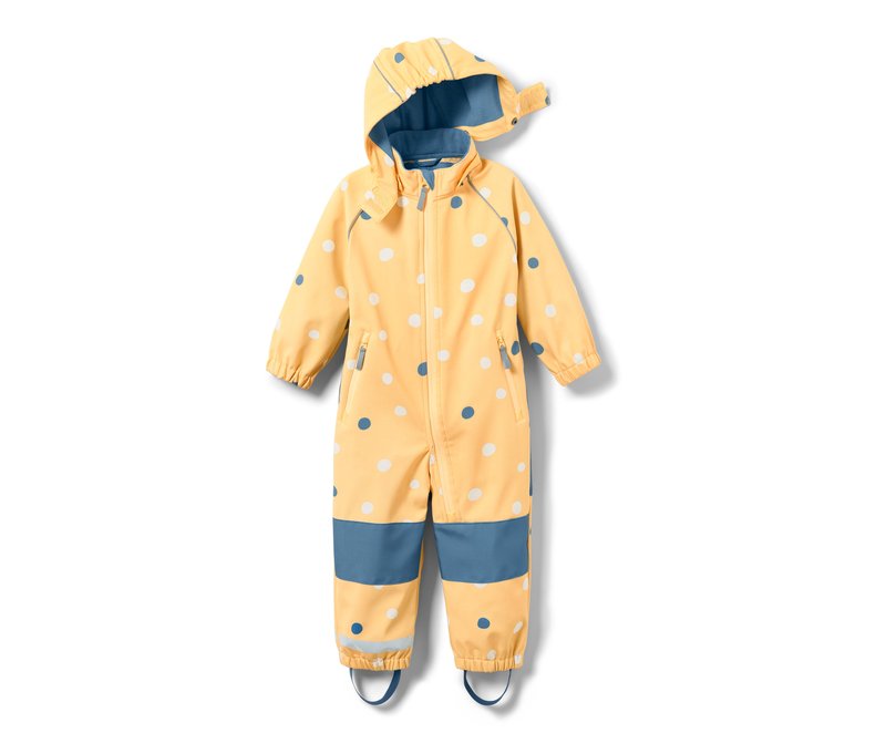 Tchibo - Kleinkind-Softshell-Einteiler - Herren - Gr. 98/104 - beige