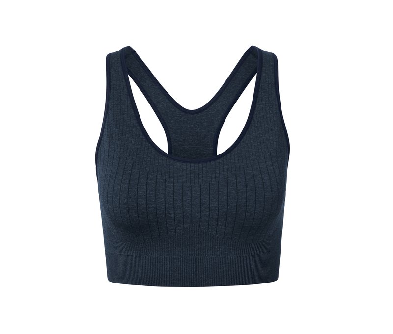 Tchibo - Seamless-Sport-Bustier - Damen - Gr. M - dunkelblau