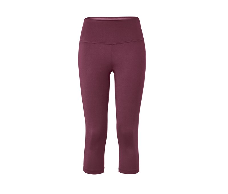 Tchibo - 3/4-Sporttight - Damen - Gr. XXL - pflaume