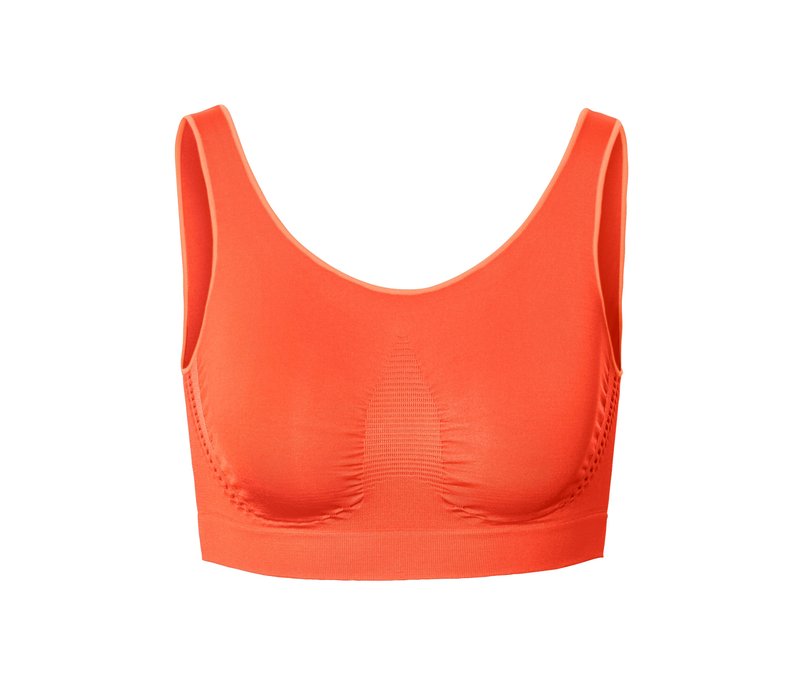 Tchibo - Seamless-Bustier - Damen - Gr. XL - orange