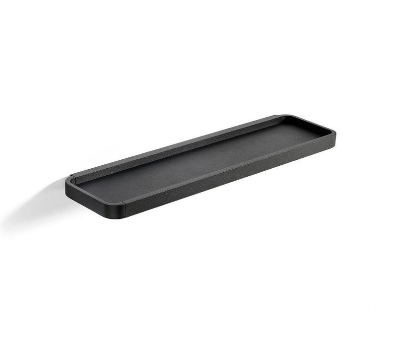 Zone Denmark Wandregal »Rim« - 44x11x2,5cm - schwarz - Aluminium