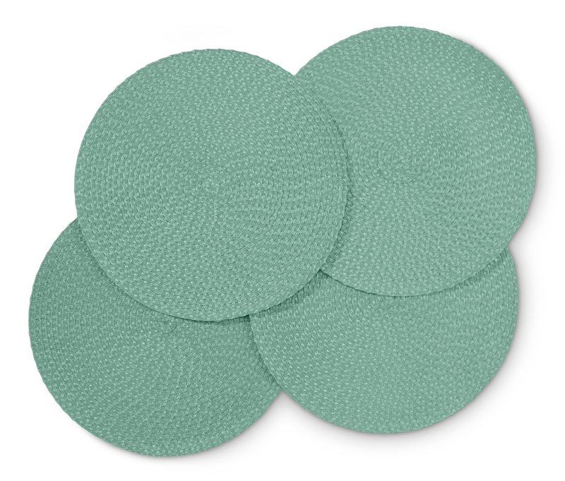 Tchibo - 4 Platzsets - türkis