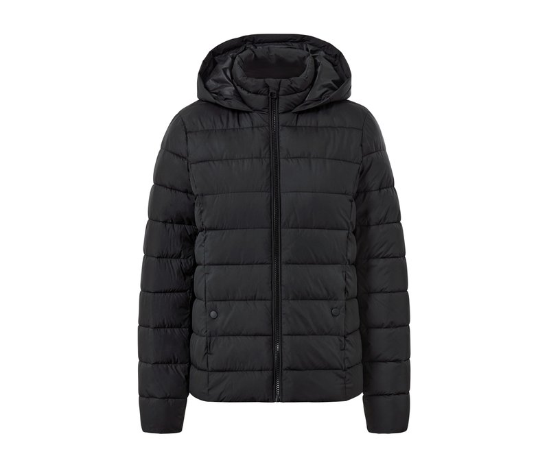 Tchibo - Steppjacke mit Kapuze - Damen - Gr. 54 - schwarz