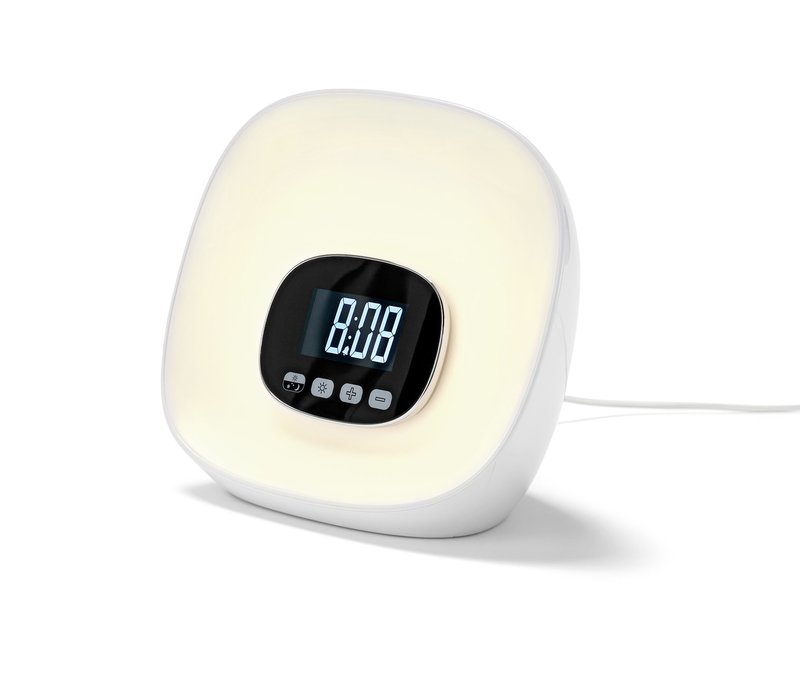 Tchibo - Lichtwecker mit Radio - weiß