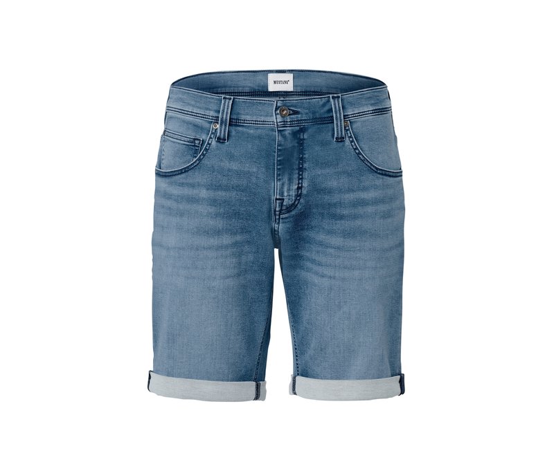 Tchibo - Jeans-Shorts »Mustang« - Herren - Gr. 32 - dunkelblau