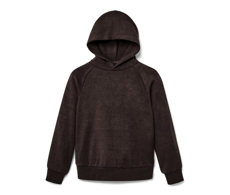 Tchibo - Kinder-Strickhoodie - Gr. 158/164 - braun