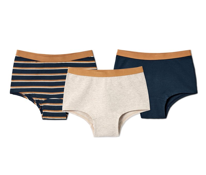 Tchibo - 3 Kinder-Pantys - Mädchen - Gr. 170/176 - dunkelblau