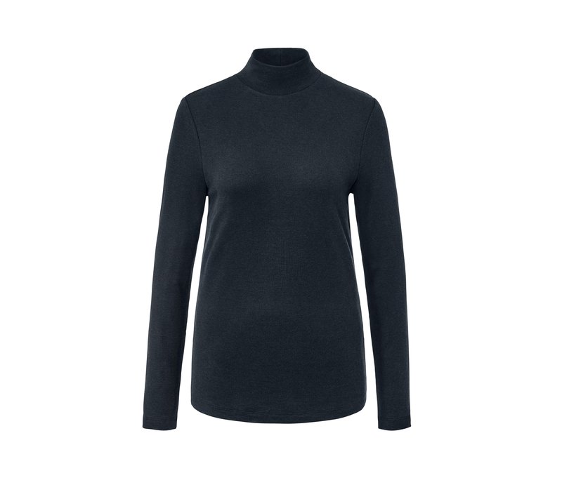 Tchibo - Langarmshirt - Damen - Gr. XS - dunkelblau