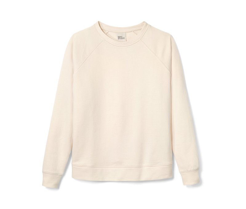Nah/Studio Sweatshirt - Bio-Baumwolle - Gr. XL - creme