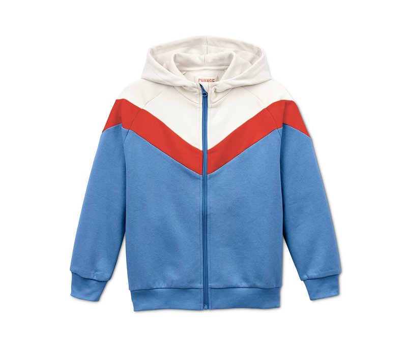 Tchibo - Sweatjacke - Mädchen - Gr. 134/140 - blau