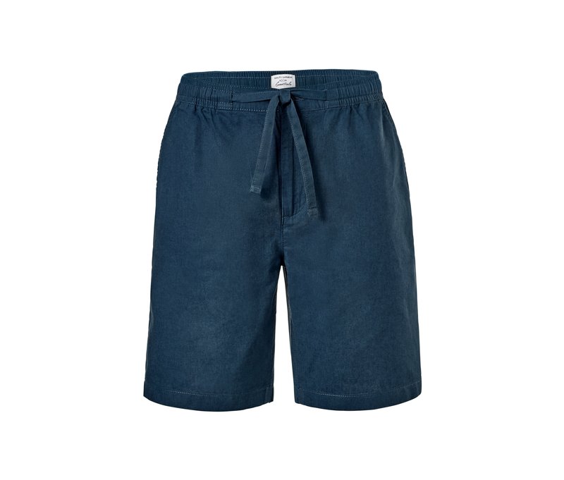 Tchibo - Shorts mit Leinen - Herren - Gr. L - dunkelblau