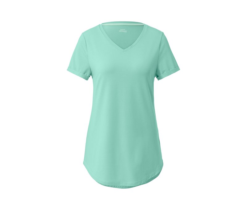 Tchibo - Sport-Longshirt - Damen - Gr. S - Mint