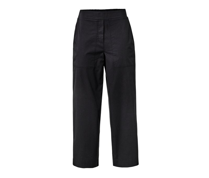 Tchibo - Popeline-Hose - Damen - Gr. 36 - schwarz