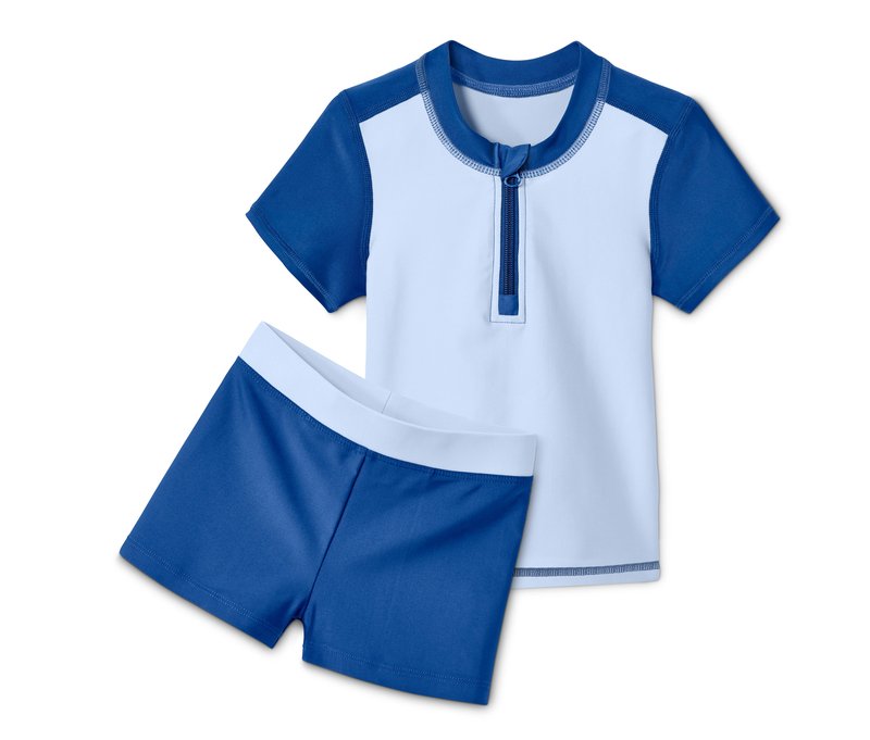 Tchibo - UV-Schutz-Kombi mit recyceltem Material - Herren - Gr. 86/92 - dunkelblau