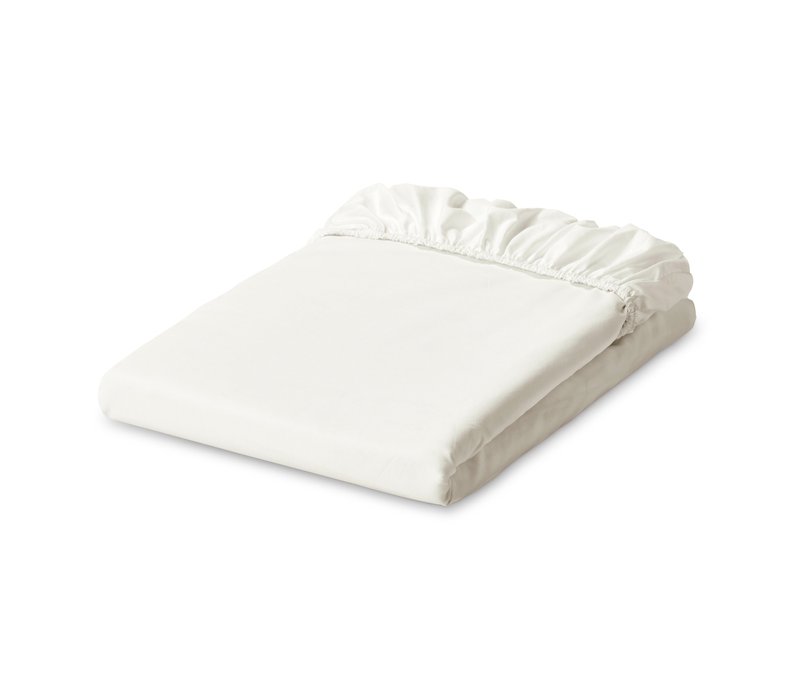 Tchibo - Jersey-Spannbettlaken - creme