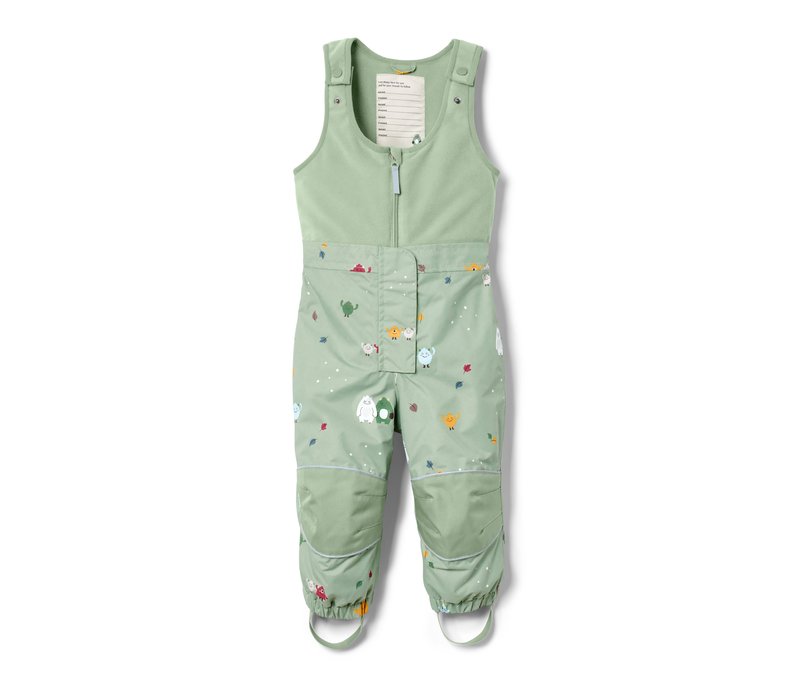 Tchibo - Thermo-Regenhose - Herren - Gr. 122/128 - grün/print