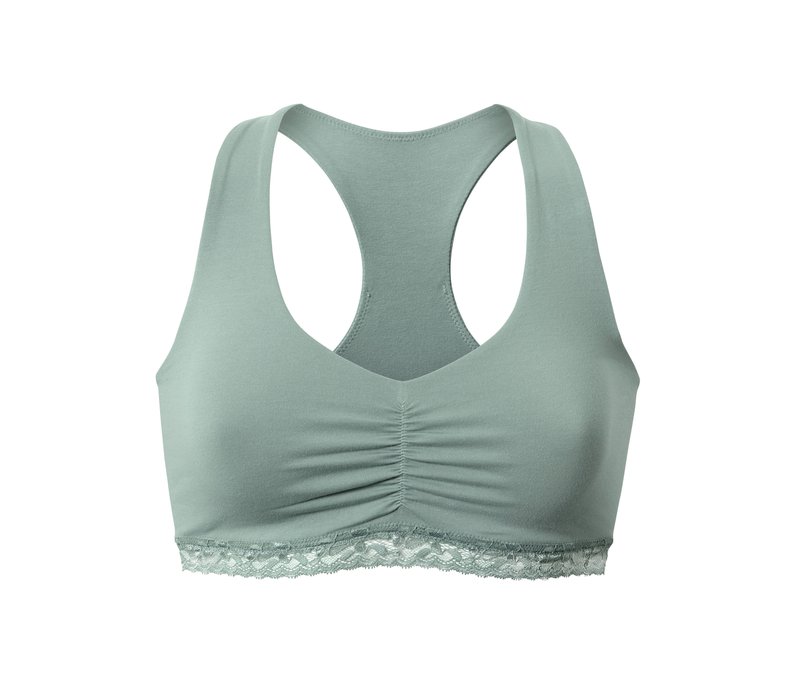 Tchibo - Bustier - Damen - Gr. L - grün