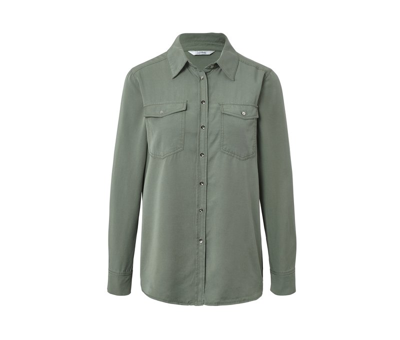 Tchibo - Hemd - Damen - Gr. 36 - khaki