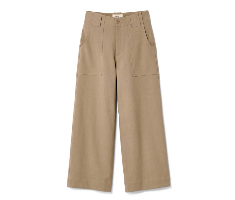 Nah/Studio Culotte - recycelte Baumwolle - Gr. 42 - braun