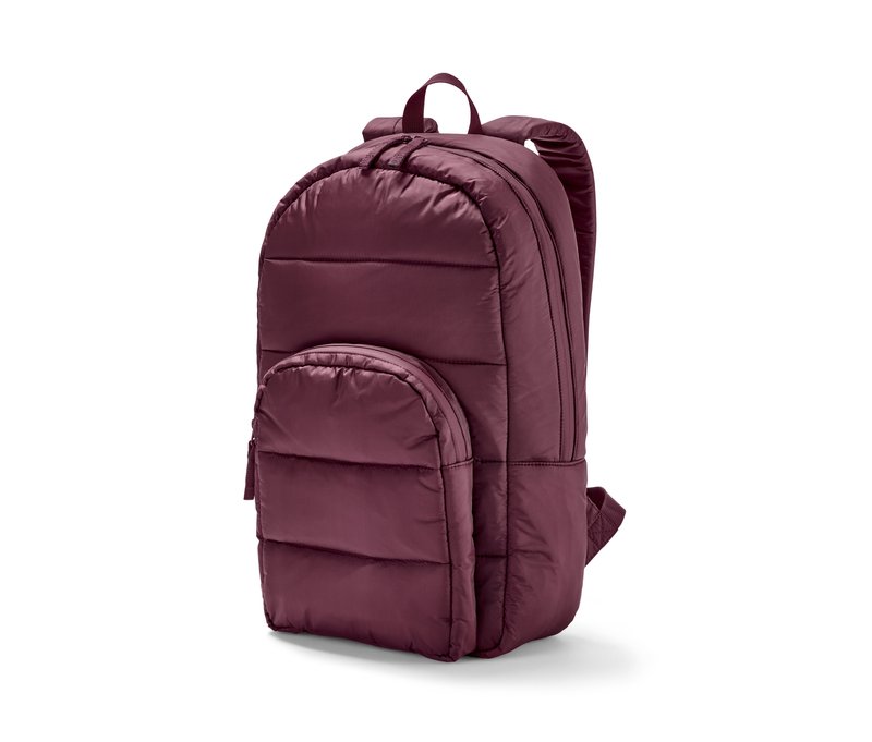 Tchibo - Gesteppter Outdoor-Rucksack - dunkelrot