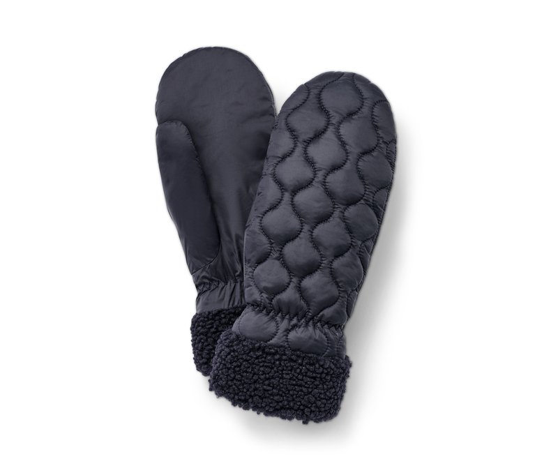 Tchibo - Stepp-Fäustlinge - Damen - Gr. 7,5 - dunkelblau