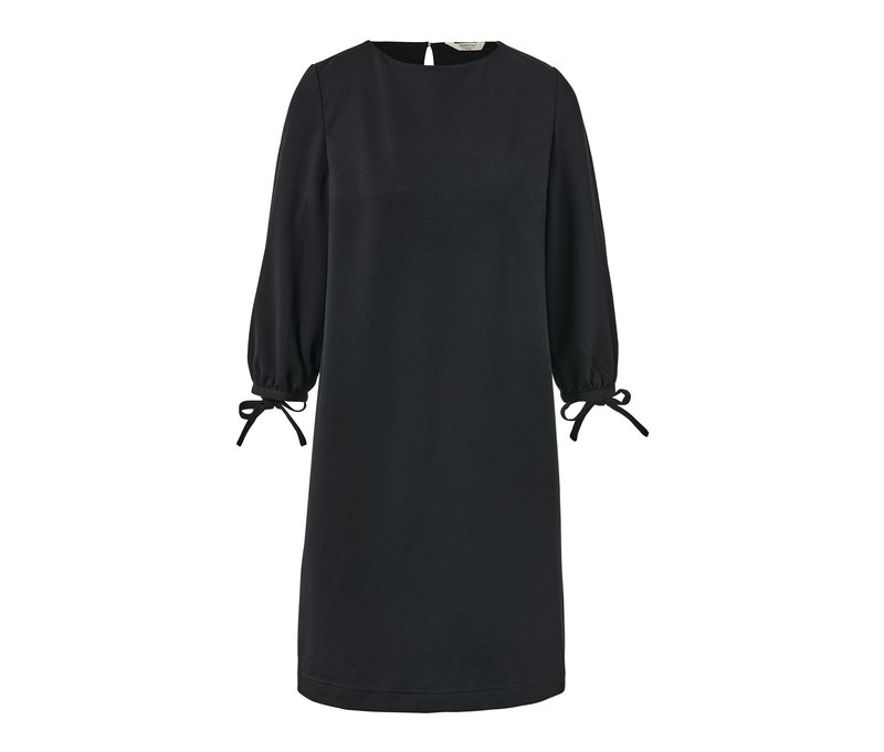 Tchibo - Jerseykleid mit Schleifendetail - Damen - Gr. XXL - schwarz