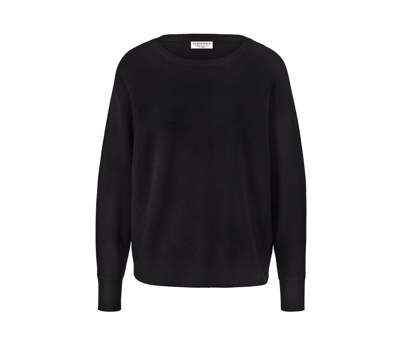 Tchibo - Feinstrick-Pullover - Damen - Gr. S - schwarz