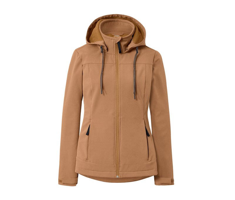 Tchibo - Softshell-Jacke - Damen - Gr. 36 - cognac