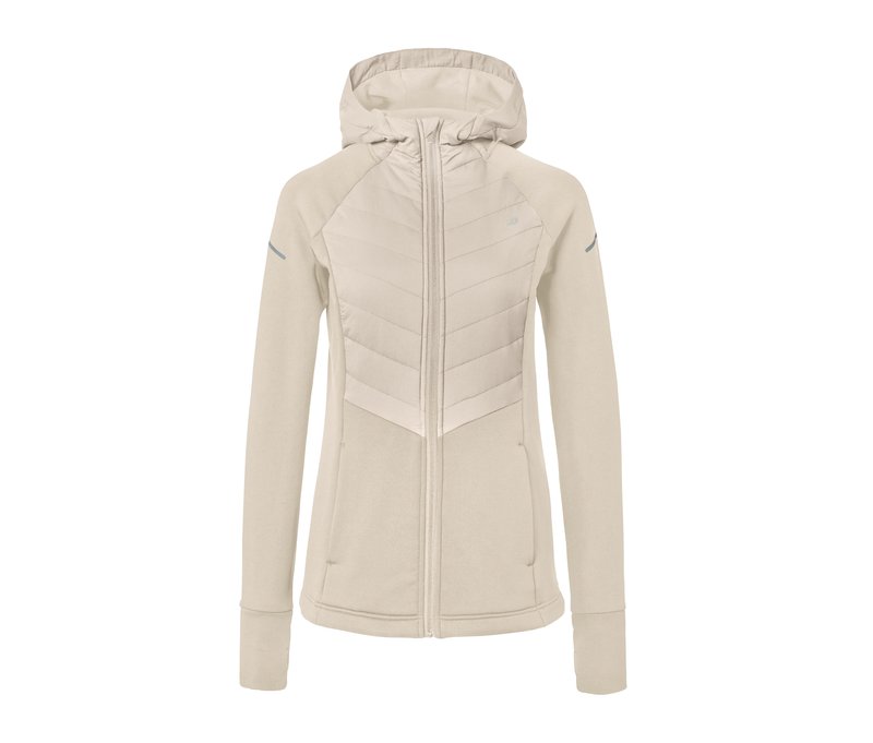 Tchibo - Thermojacke mit Kapuze - Damen - Gr. 44 - offwhite