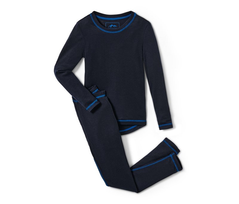 Tchibo - Kinder-Funktionsunterwäsche - Gr. 134/140 - dunkelblau