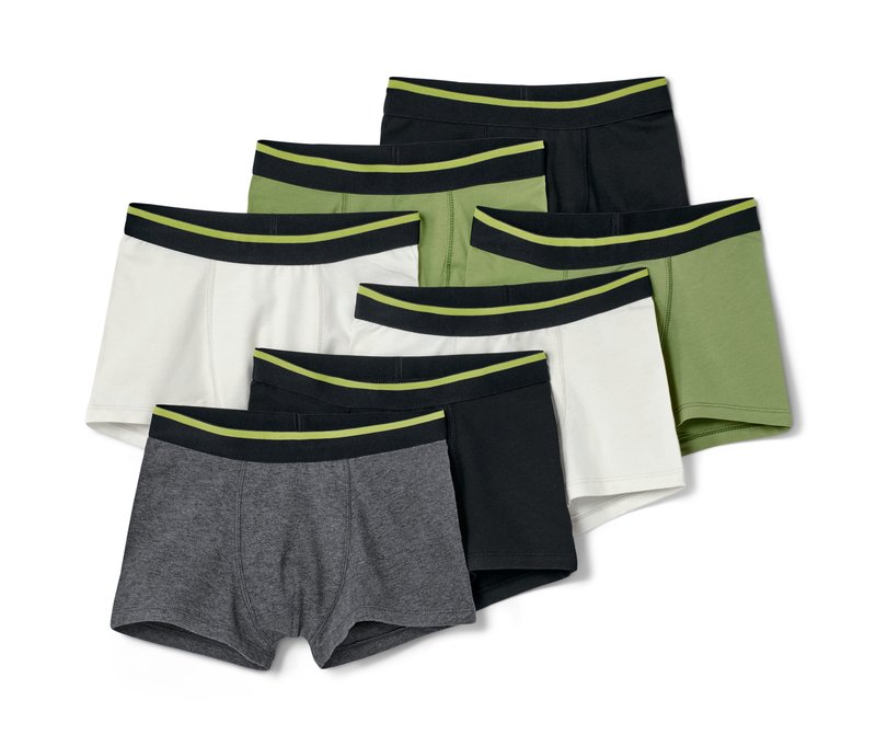 Tchibo - 7 Slipboxer - Jungen - Gr. 146/152 - anthrazit