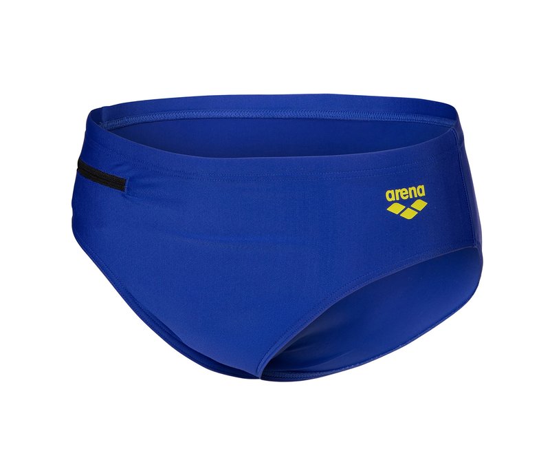 arena Badehose Slip Zip - Herren - Gr. M/5 - blau
