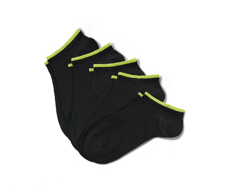 Tchibo - 5 Kinder-Sportsocken - Herren - Gr. 35-38 - schwarz