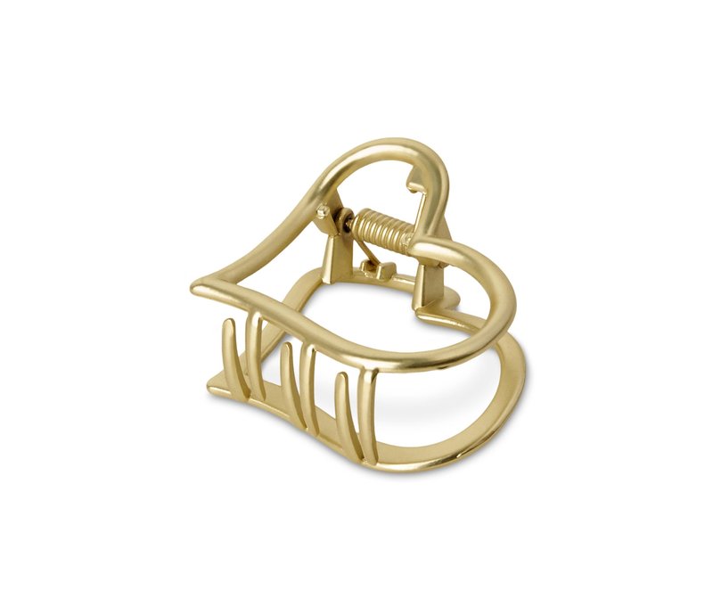Tchibo - Haarklemme im Herzdesign - gold