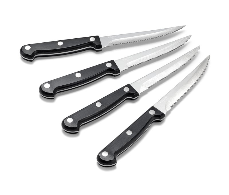 Tchibo - 4 Steakmesser - silber