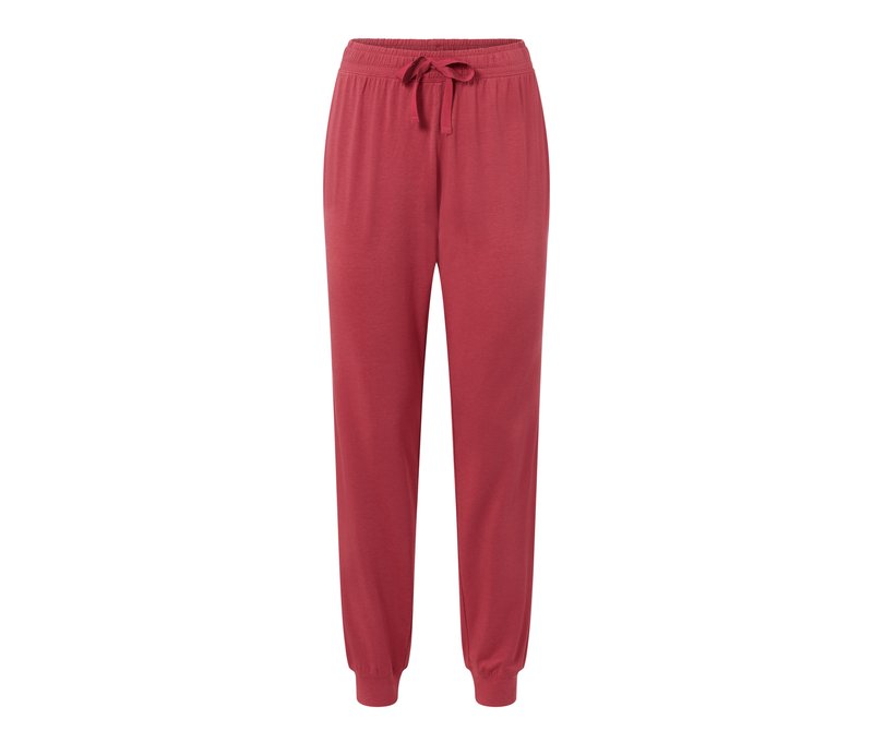 Tchibo - Pyjamahose - Damen - Gr. L - rot