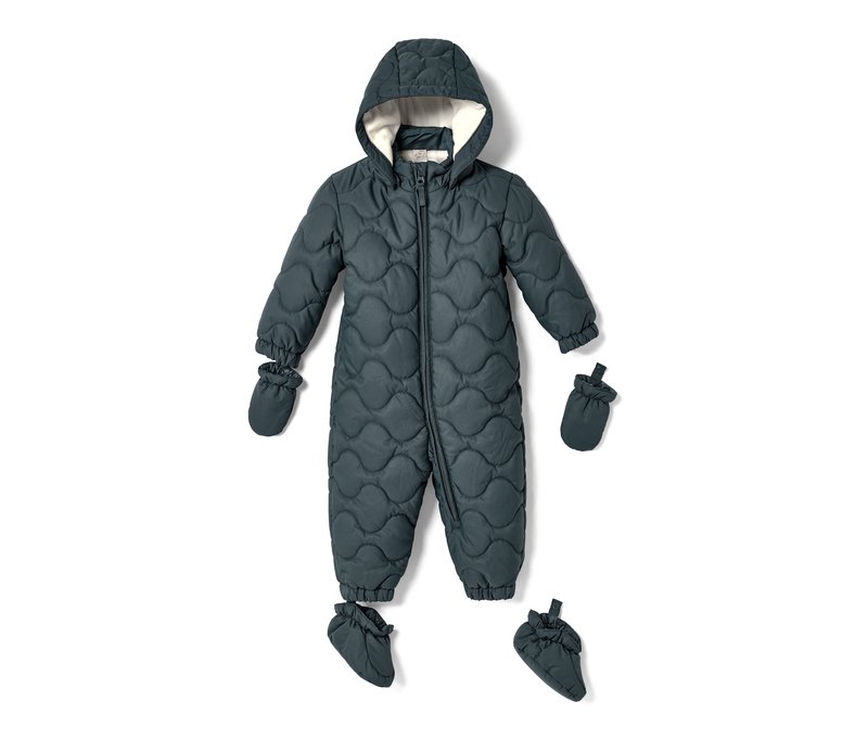 Tchibo - Baby-Winteroverall - Baby - Gr. 62/68 - weiß