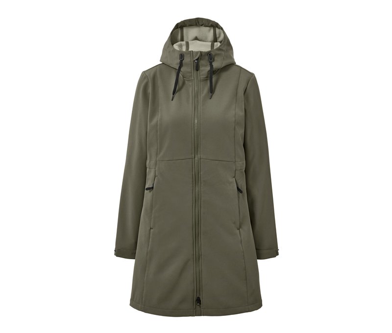 Tchibo - Softshellmantel - Damen - Gr. 40 - khaki