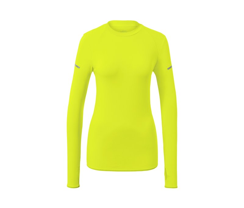 Tchibo - Langarm-Funktionsshirt - Damen - Gr. XS - gelb