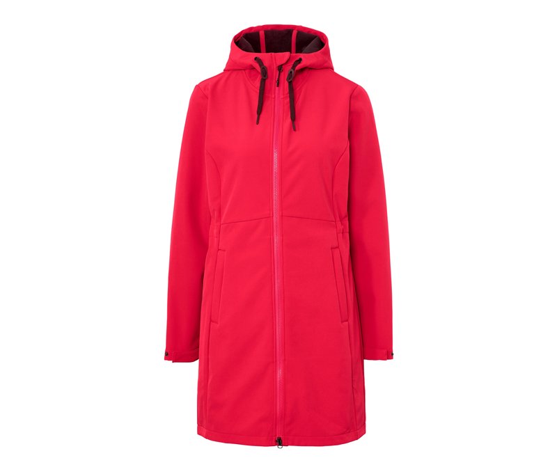 Tchibo - Softshellmantel - Damen - Gr. 40 - rot