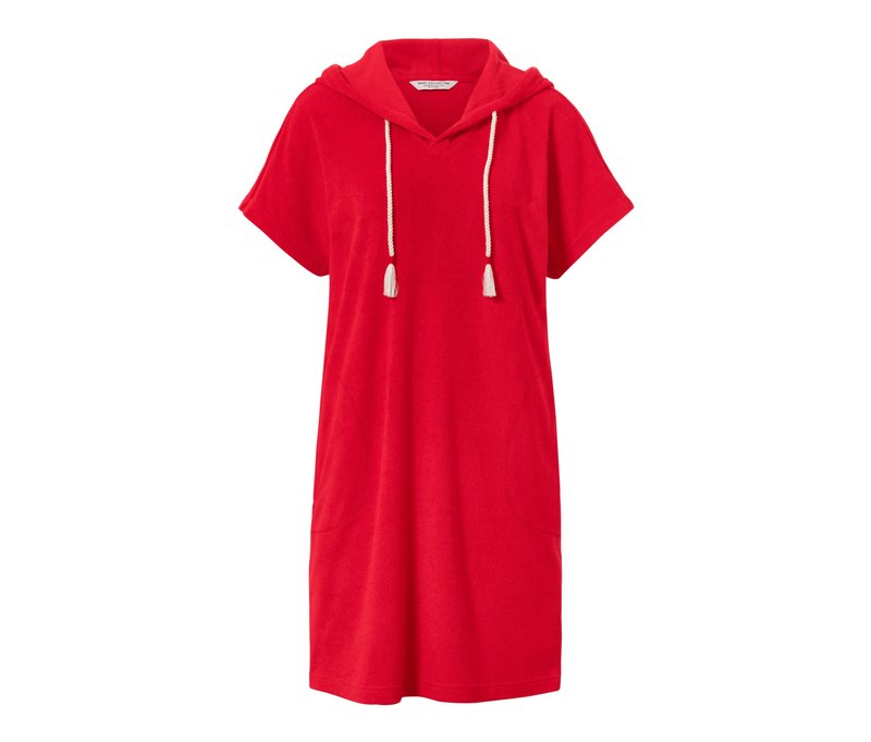 Tchibo - Frottee-Strandkleid - Damen - Gr. XL - rot